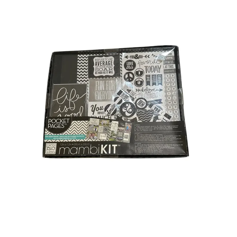 Me & My Big Ideas mambiKit Pocket Pages for Scrapbooking
